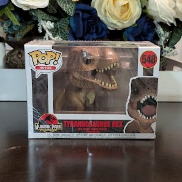 O1 FUNKO POP Jurassic Park T- Rex 25 Anniversary of Jurassic Park Sealed - Picture 1 of 6